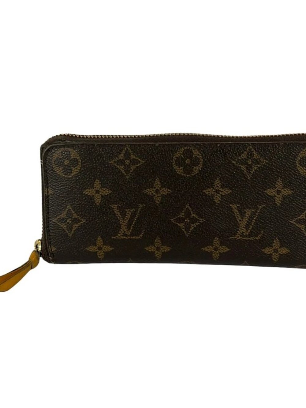 LOUIS VUITTON Portefeuille Clmence M61537 Jonquille Monogram - SP2114